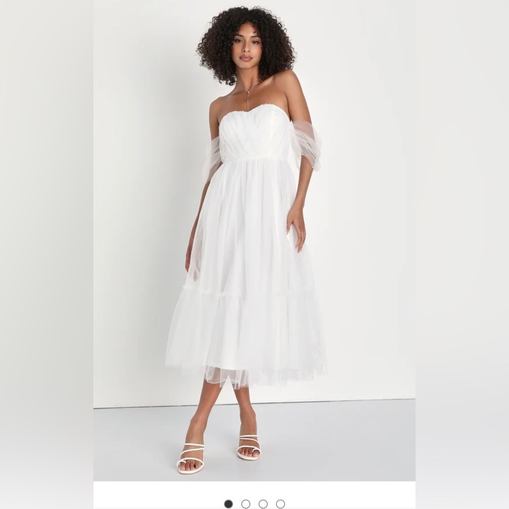 White dress